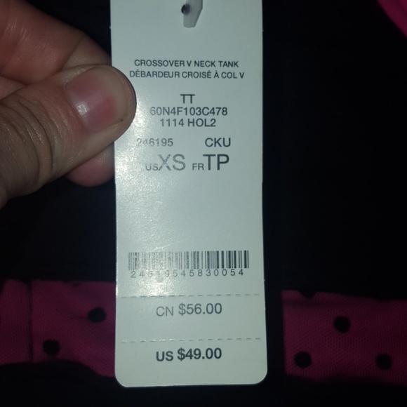 NWT Bebe Sport top - Picture 4 of 4